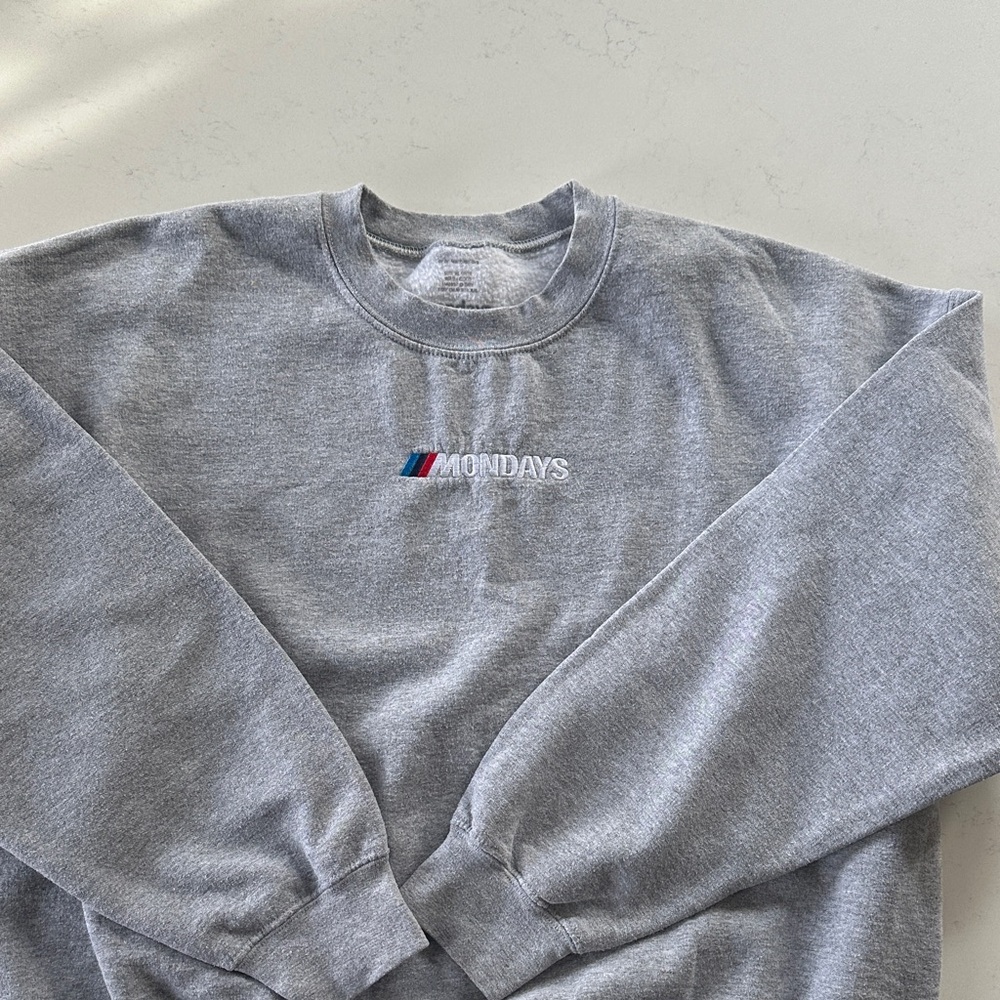Gray Mondays Crewneck Sweater
